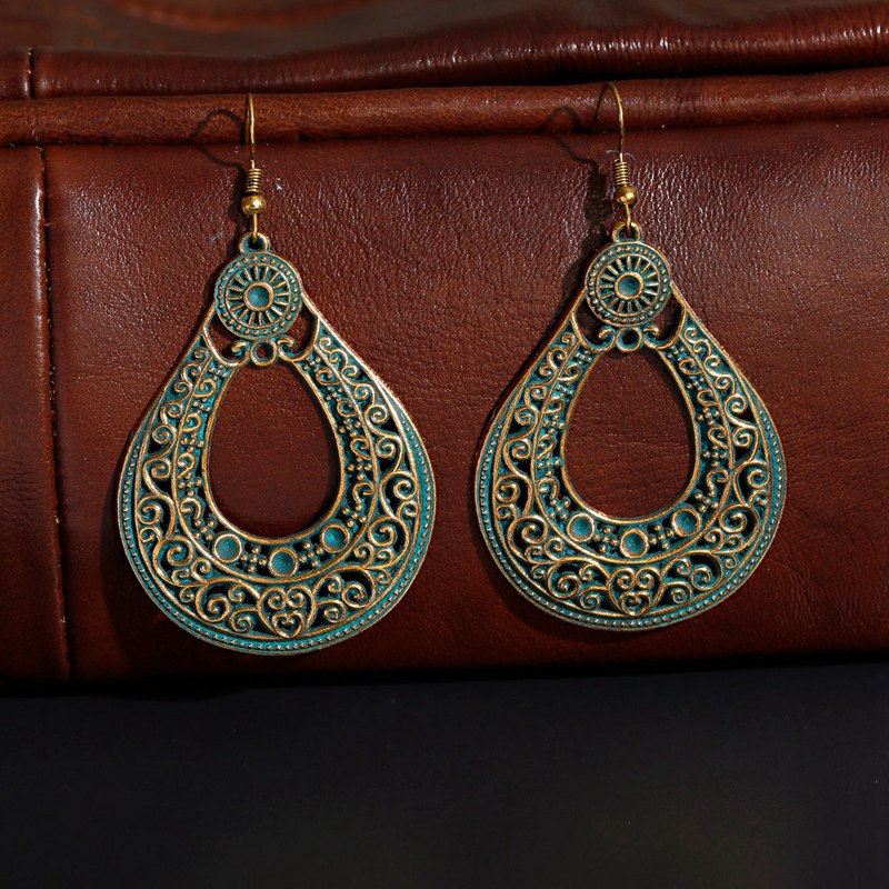 boho style earrings