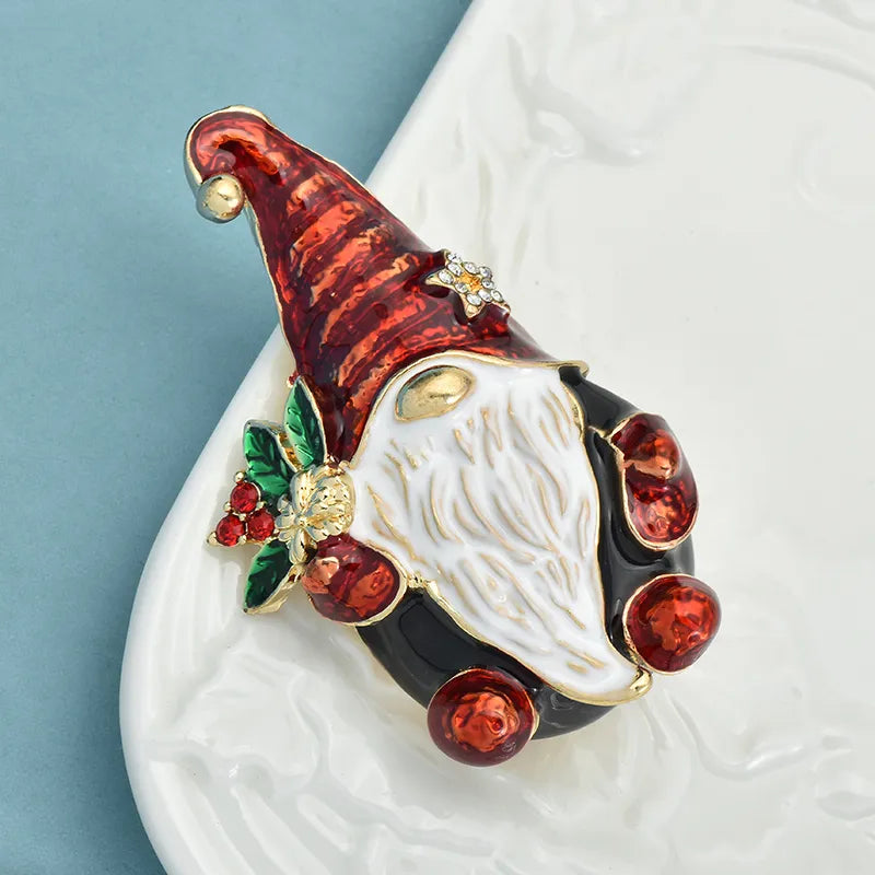 Lovely Santa Brooch